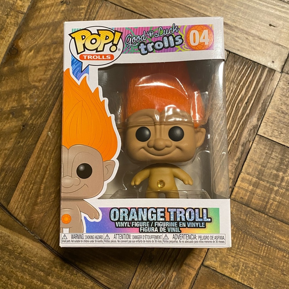 Funko Good Luck Trolls Orange Troll #04